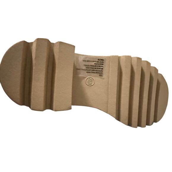 8.5 Universal Thread Tan Chunky Ankle Boots NWT - Picture 3 of 4